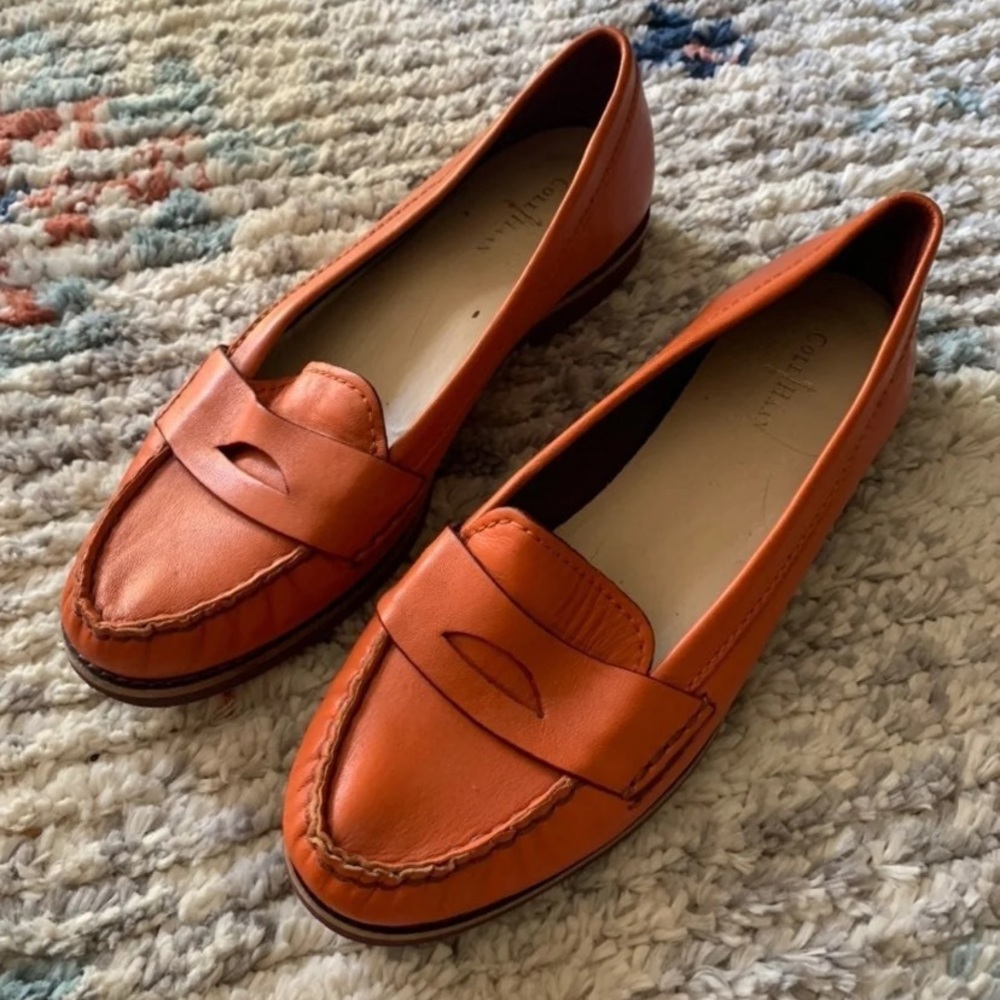 Cole Haan Leather Loafers, Size 9B